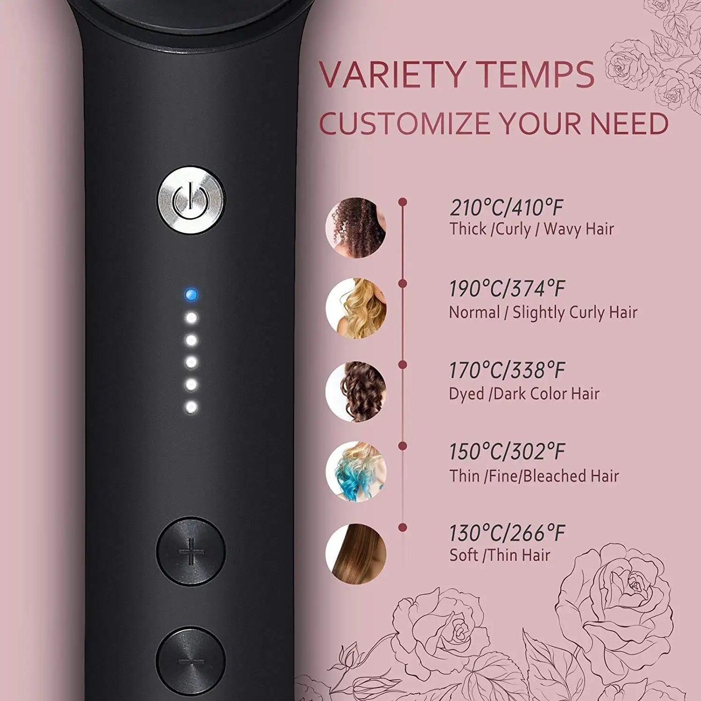 Hair Straightener Hot Comb
