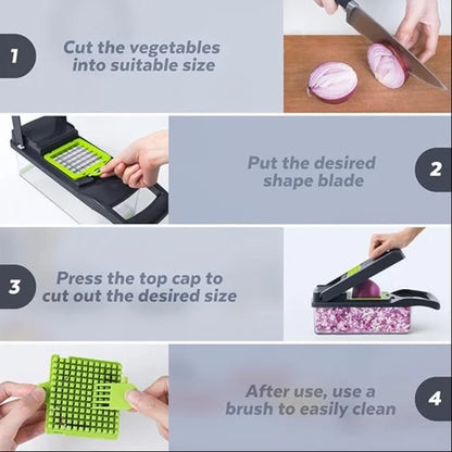 14 In 1 Vegetable Chopper and Cutter