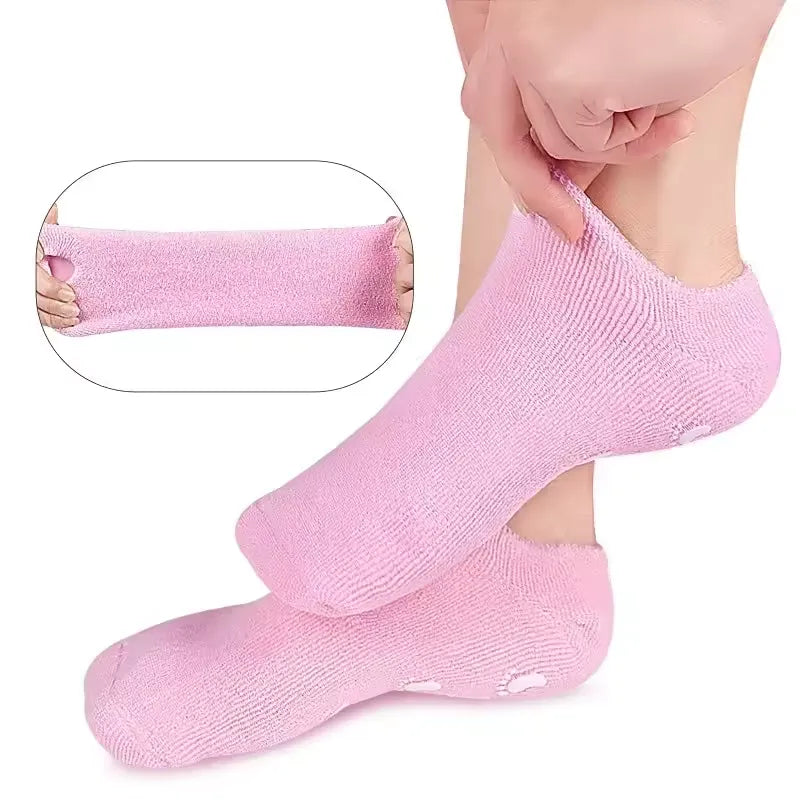 Reusable Silicone Soft Gel Socks