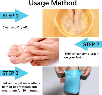 Reusable Silicone Soft Gel Socks