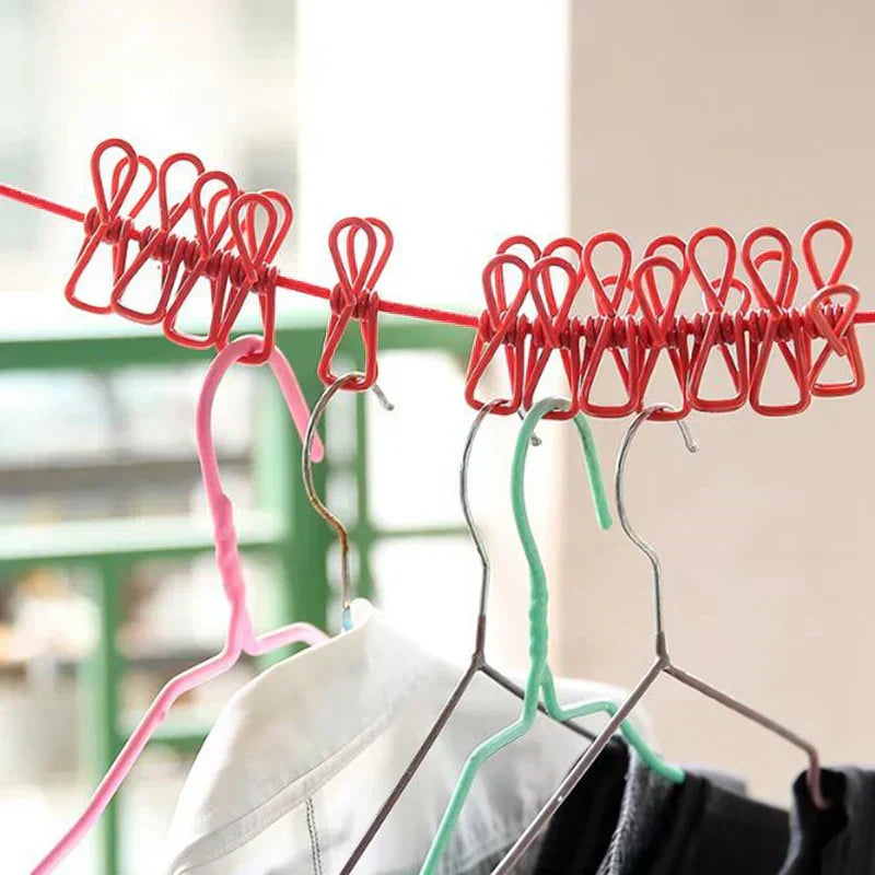 Portable Clothesline Windproof Rope