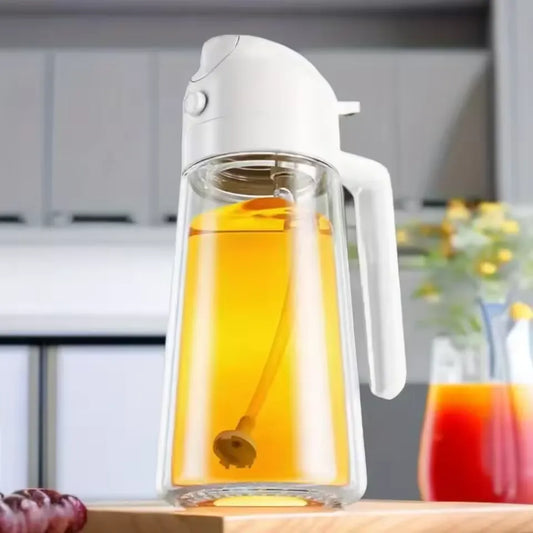 2 in 1 Glass Oil Sprayer & Dispenser
