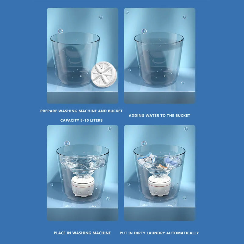Portable Mini Laundry Machine