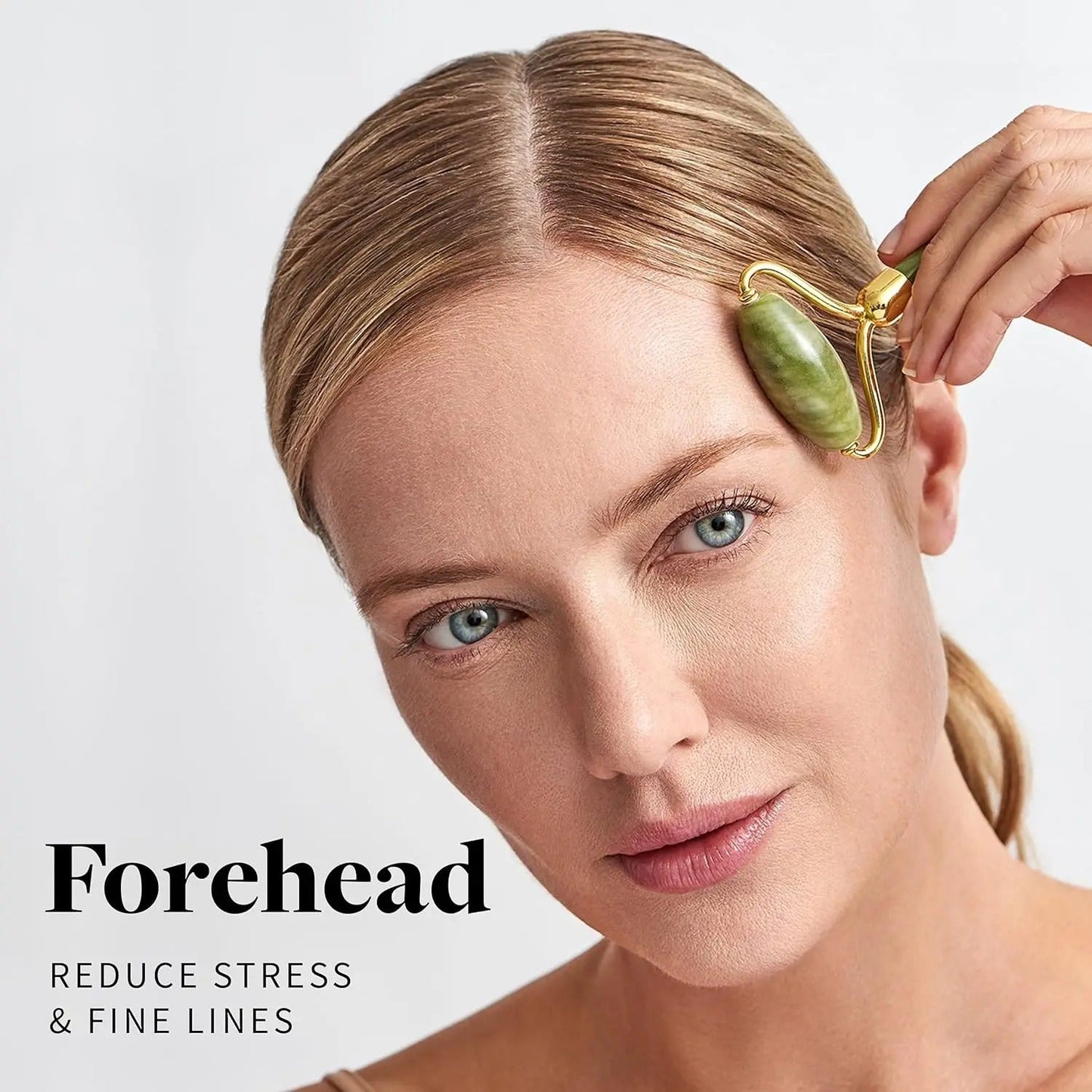 Jade Gem Stone Face Massage