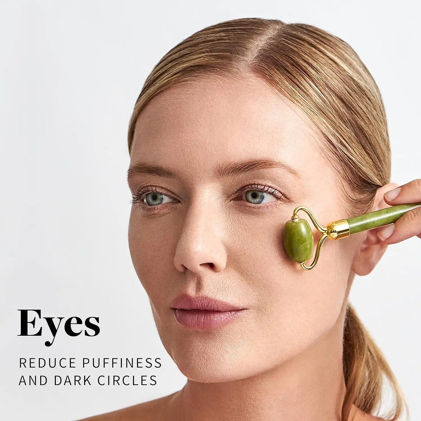 Jade Gem Stone Face Massage