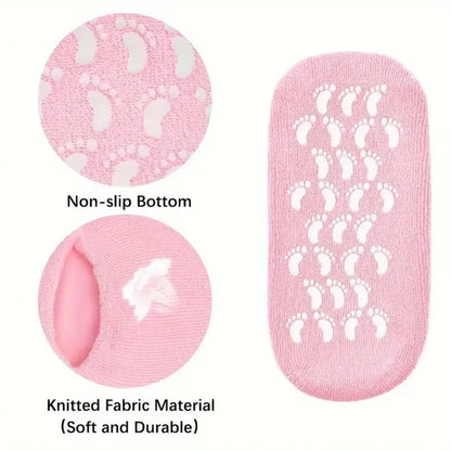 Reusable Silicone Soft Gel Socks